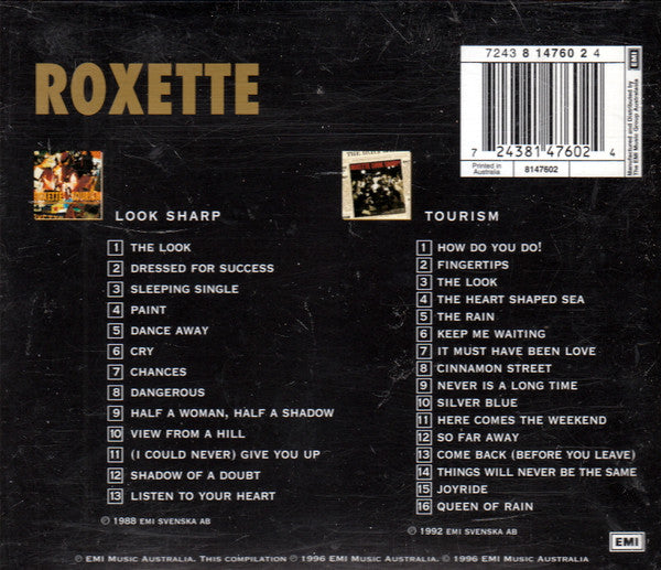 Roxette : Look Sharp! + Tourism (CD, Album, RE + CD, Album, RE + Comp)