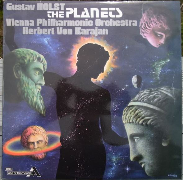 Gustav Holst - Wiener Philharmoniker, Wiener Staatsopernchor, Herbert Von Karajan : The Planets (LP, RE)