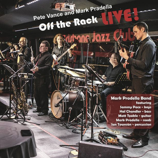 Pete Vance (2) and Mark Pradella : Off the Rack LIVE! (LP, Album)