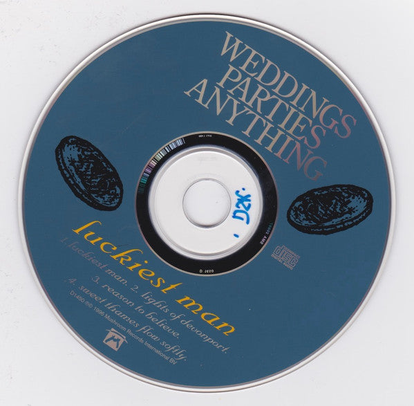 Weddings, Parties, Anything : Luckiest Man (CD, EP)
