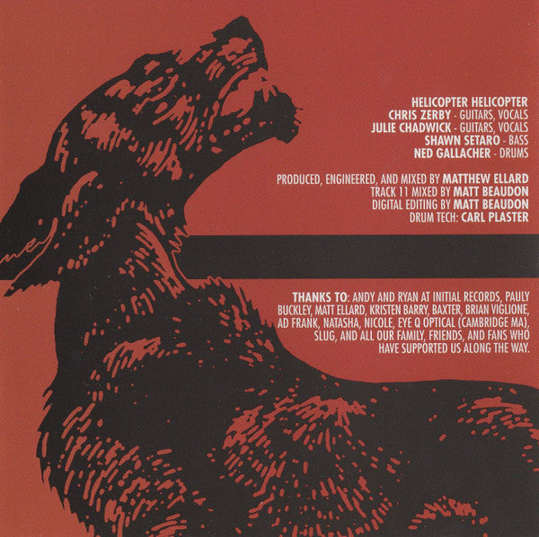 Helicopter Helicopter : Wild Dogs With X-Ray Eyes (CD, Album)