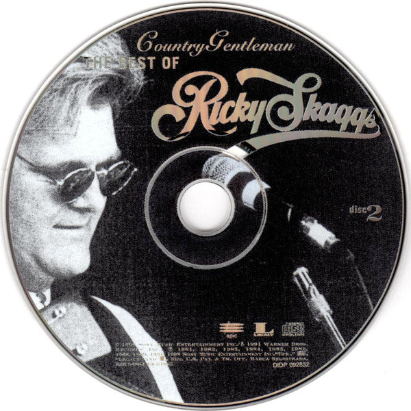 Ricky Skaggs : Country Gentleman (The Best Of Ricky Skaggs) (2xCD, Comp)