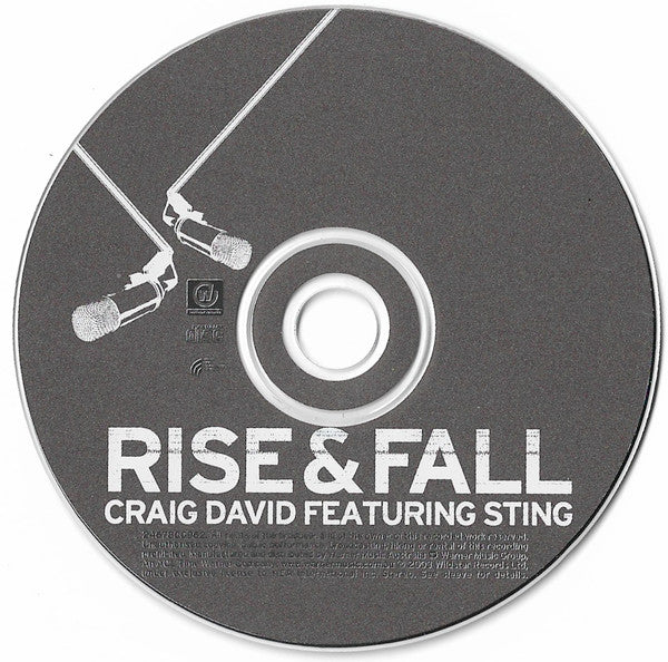 Craig David Featuring Sting : Rise & Fall (CD, Single)