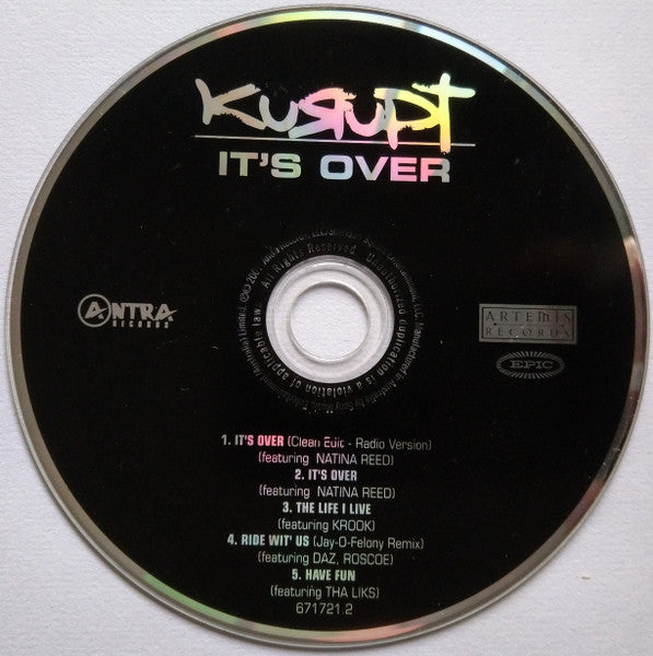 Kurupt : It's Over (CD, Maxi)