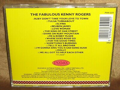 Kenny Rogers : The Fabulous Kenny Rogers (CD, Comp)