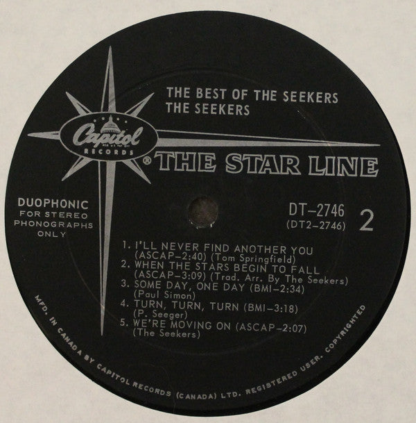 The Seekers : The Best Of The Seekers (LP, Comp)