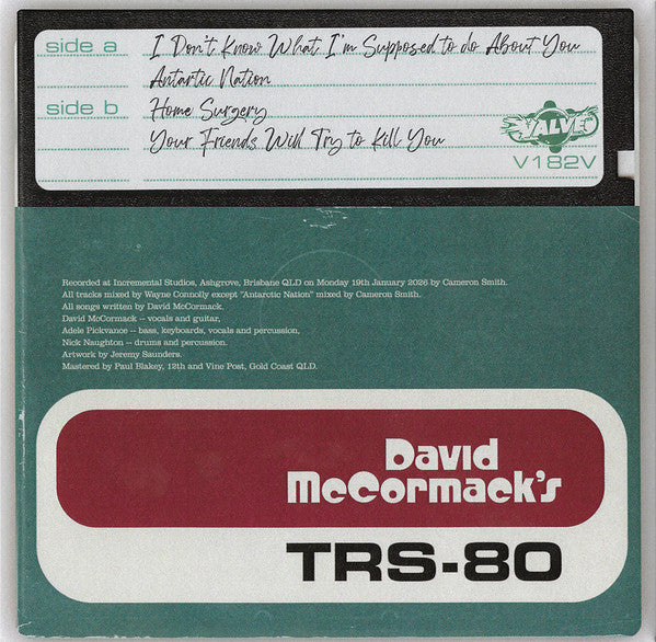 David McCormack's TRS-80 : No Context For Old Men (7", EP)