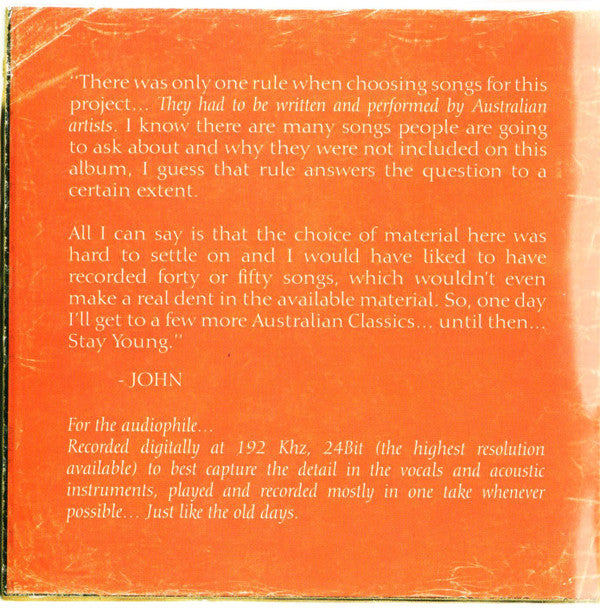 John Farnham : I Remember When I Was Young (Songs From The Great Australian Songbook) (CD, Album)