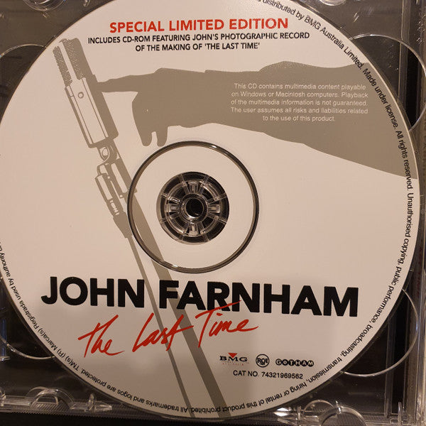 John Farnham : The Last Time - Special Limited Edition (CD, Album, D1 + CD-ROM, D2 )
