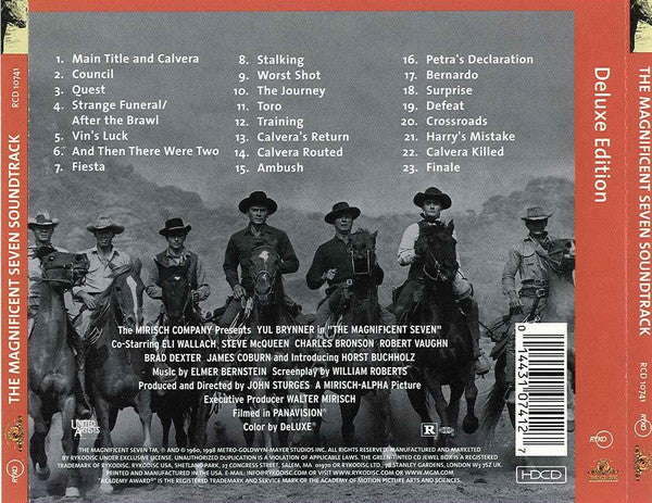 Elmer Bernstein : The Magnificent Seven (HDCD, Album)