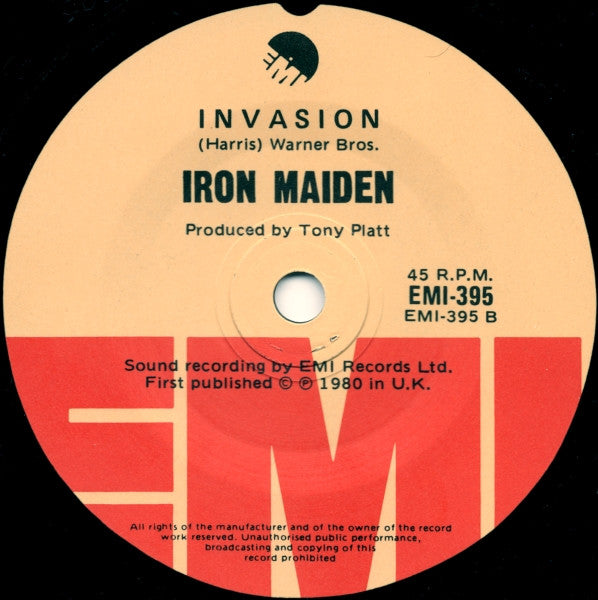 Iron Maiden : Women In Uniform (7", Single)