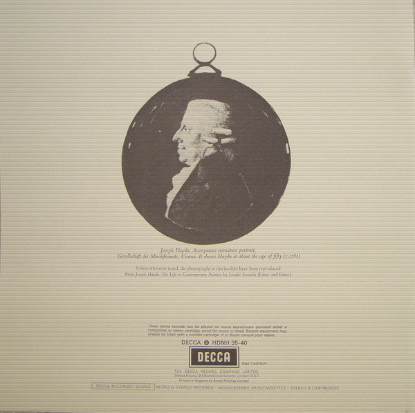Haydn*, Philharmonia Hungarica, Antal Dorati : Symphonies 82-92, Sinfonia Concertante (6xLP + Box)