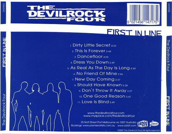 The Devilrock Four : First In Line (CD, Album)