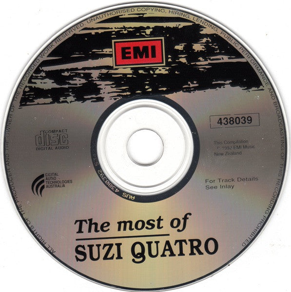 Suzi Quatro : The Most Of Suzi Quatro (CD, Comp)