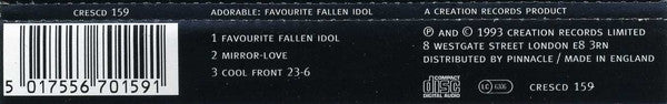Adorable : Favourite Fallen Idol (CD, Single)
