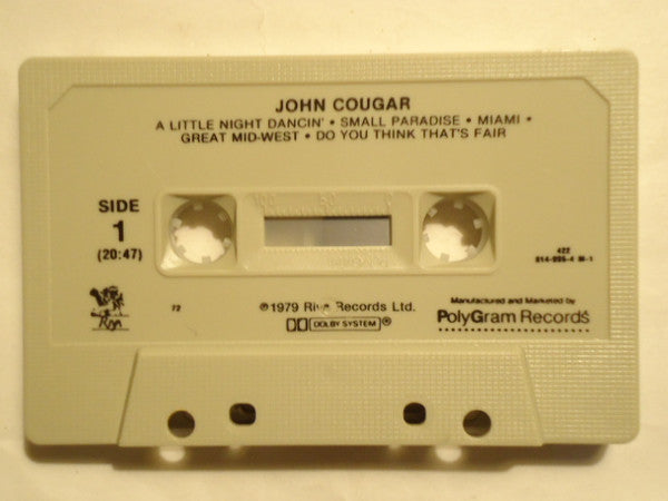 John Cougar* : John Cougar (Cass, Album, RE)