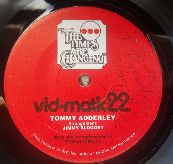 Tommy Adderley : The Times Are Changing (7")