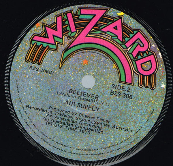 Air Supply : Lost In Love / Believer (7", Single)