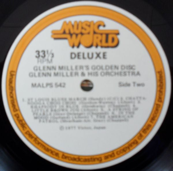 Glenn Miller : Golden Disc (LP, Comp)