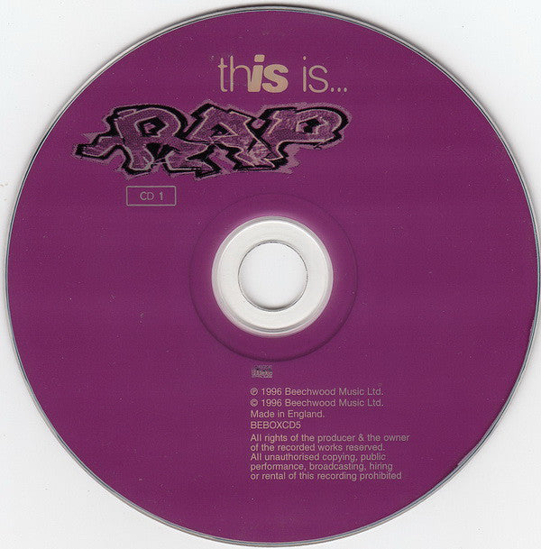 Various : This Is... Rap (2xCD, Comp + CD, Mixed + Box)