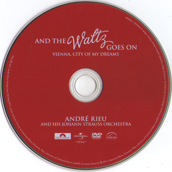 André Rieu And His Johann Strauß Orchestra : And The Waltz Goes On - Vienna, City Of My Dreams (DVD-V, NTSC)