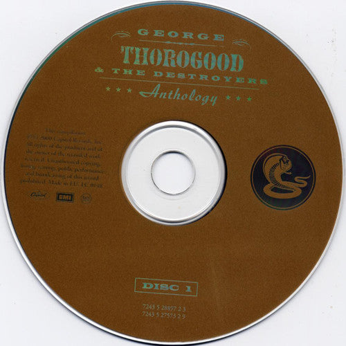 George Thorogood & The Destroyers : Anthology (2xCD, Comp)