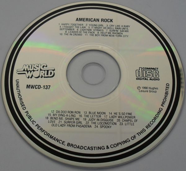 Various : Pocket Jukebox (American Rock) (CD, Comp)