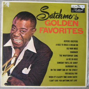 Louis Armstrong : Satchmo's Golden Favourites (LP, Mono, RE)