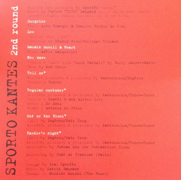 Sporto Kantes : 2nd Round (CD, Album)