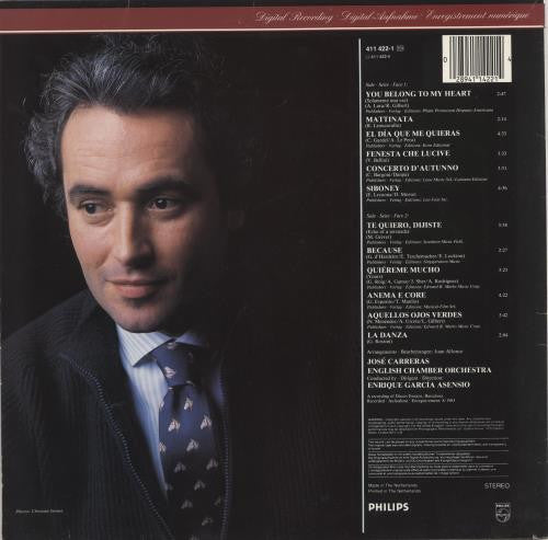 José Carreras, English Chamber Orchestra, Enrique García Asensio* : You Belong To My Heart (LP)
