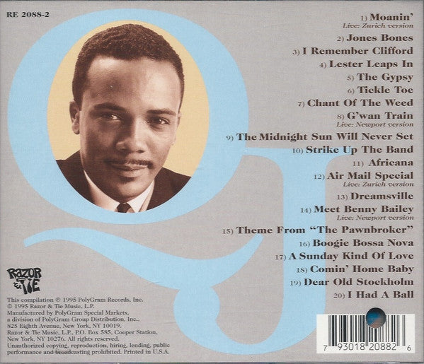 Quincy Jones : Pure Delight: The Essence Of Quincy Jones And His Orchestra (1953-1964) (CD, Comp)