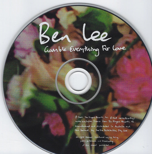 Ben Lee : Gamble Everything For Love (CD, EP)