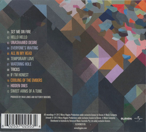 Missy Higgins : The Ol' Razzle Dazzle (CD, Album, Gat)