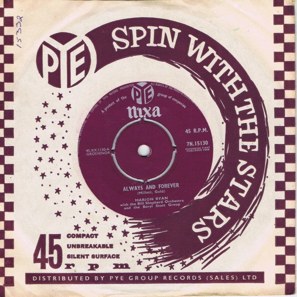Marion Ryan : Always And Forever (7")