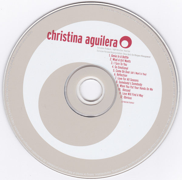 Christina Aguilera : Christina Aguilera (CD, Album, RE)