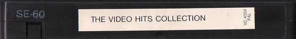 Various : The Video Hits Collection (VHS, Comp, Mono, Mixed, PAL)