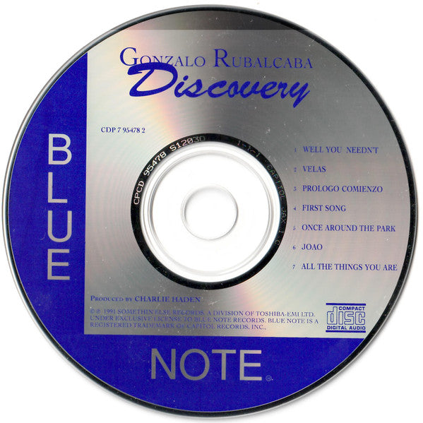 Gonzalo Rubalcaba : Discovery (CD, Album)