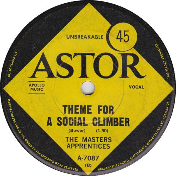 The Masters Apprentices* : Elevator Driver (7")