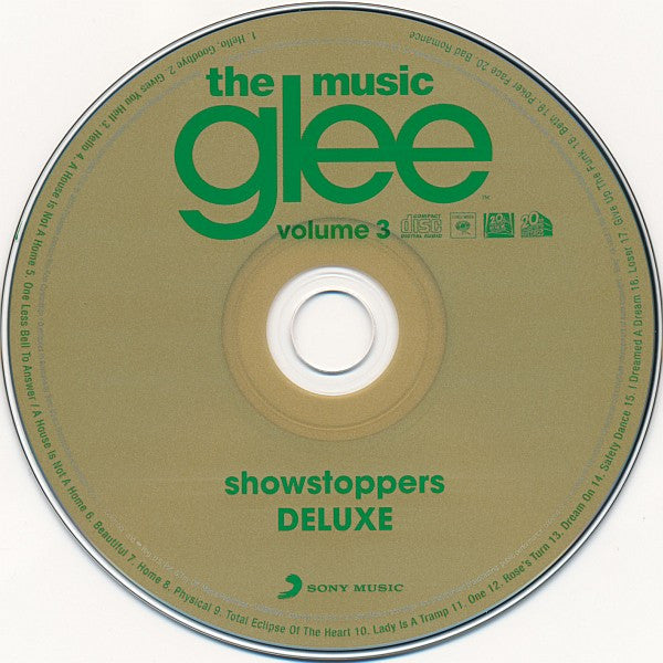 Glee Cast : Glee: The Music, Volume 3 Showstoppers (CD, Album, Dlx)