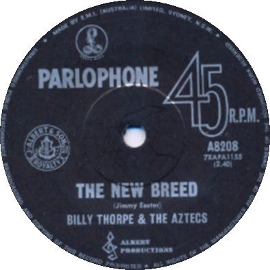 Billy Thorpe And The Aztecs : The Word For Today (7", Single)