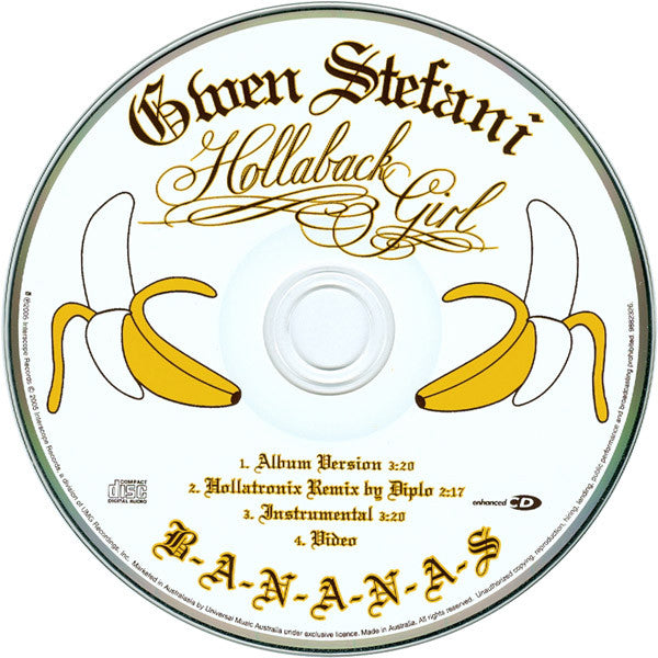 Gwen Stefani : Hollaback Girl (CD, Single, Enh)
