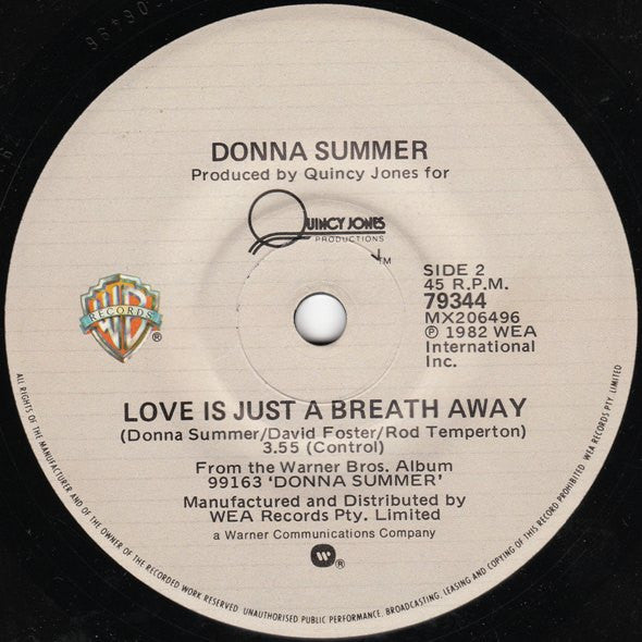Donna Summer : State Of Independence (7", Single)