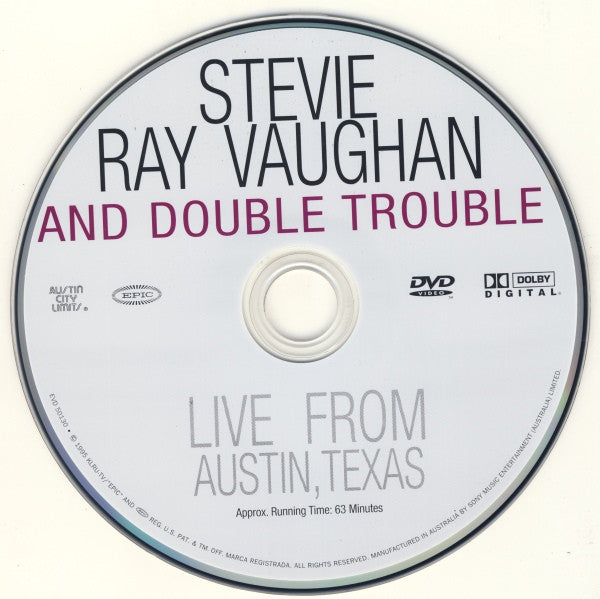 Stevie Ray Vaughan & Double Trouble : Live From Austin, Texas (DVD-V, NTSC)