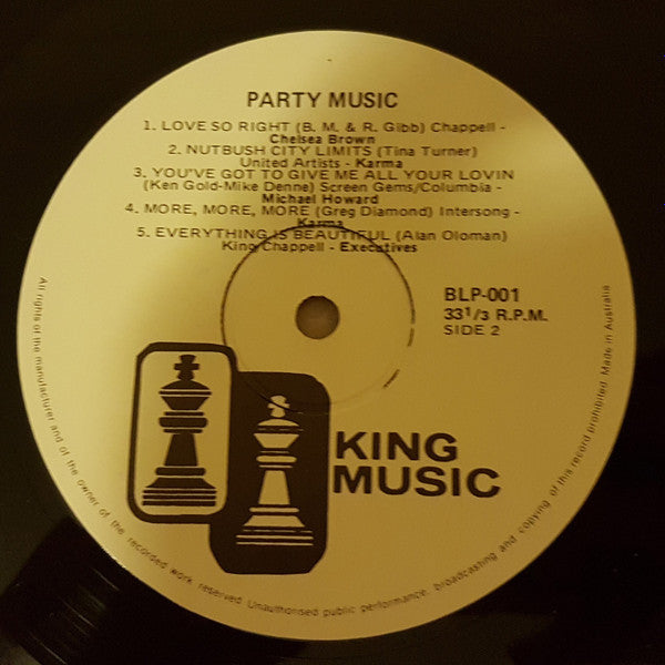 Various : Number 96 Party Music (LP, Comp)