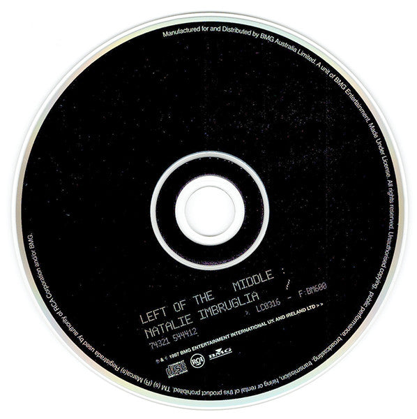 Natalie Imbruglia : Left Of The Middle (CD, Album)
