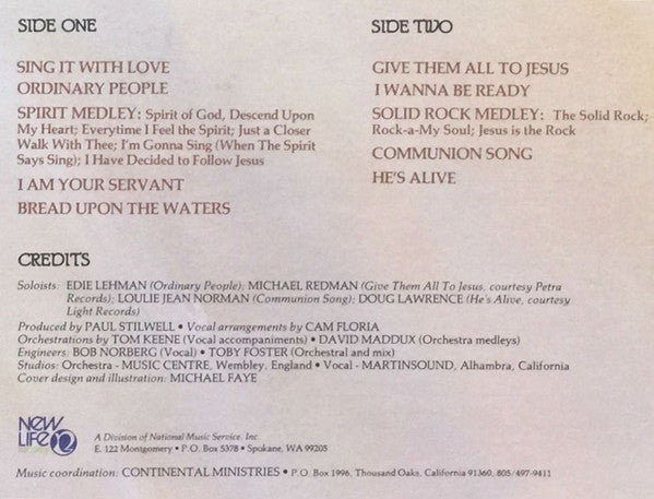 Continental Singers & Orchestra* : Sing It With Love (LP, Album)