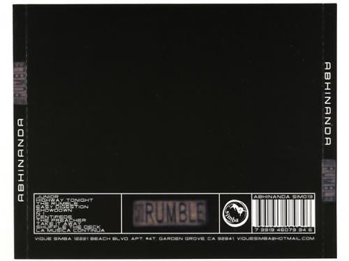 Abhinanda : The Rumble (CD, Album, RE)