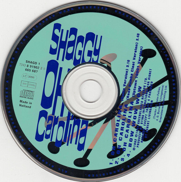 Shaggy : Oh Carolina (CD, Maxi)