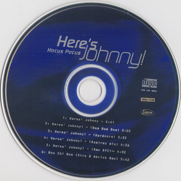 Hocus Pocus : Here's Johnny! (CD, Single)