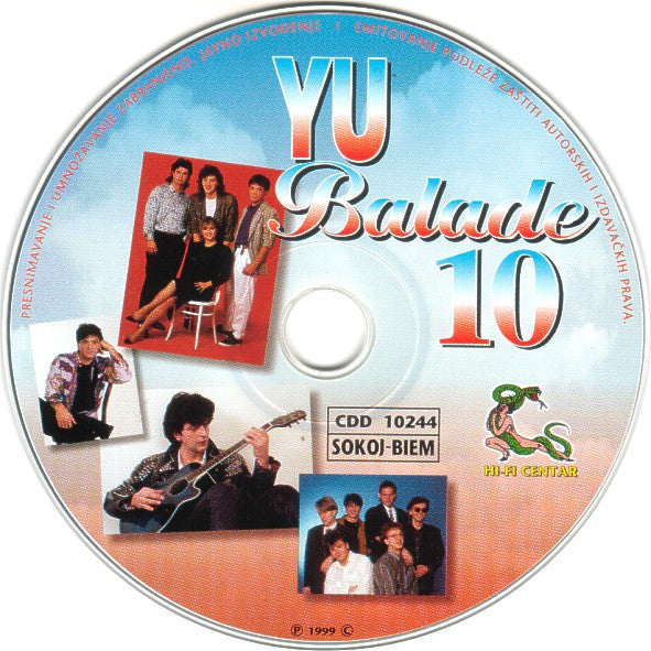 Various : YU Balade 10 (CD, Comp)